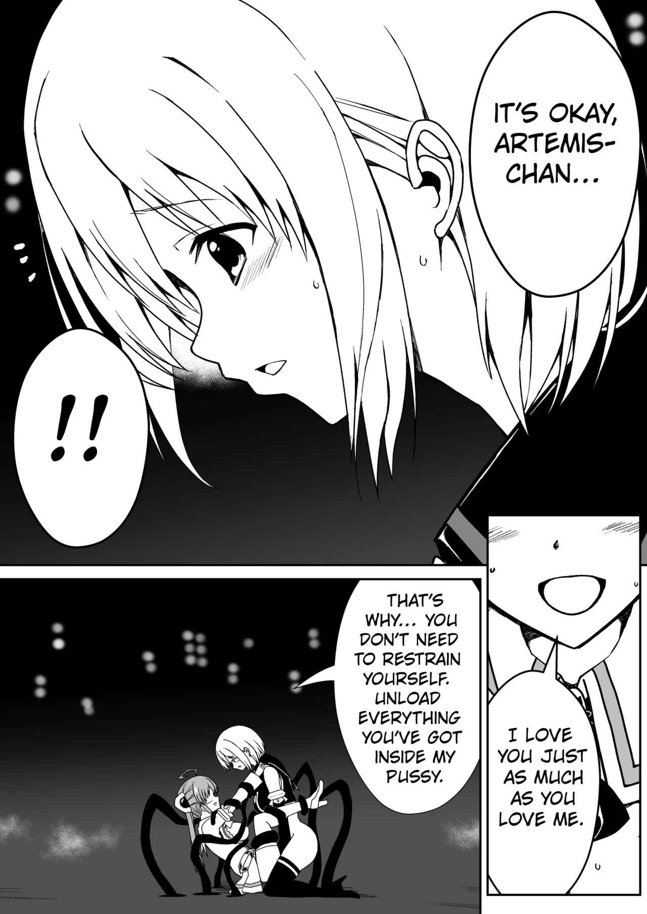 [Milk Dipper] Rankou Tenshi Lumiere VS Artemis [English] [Kuraudo] изображение № 45