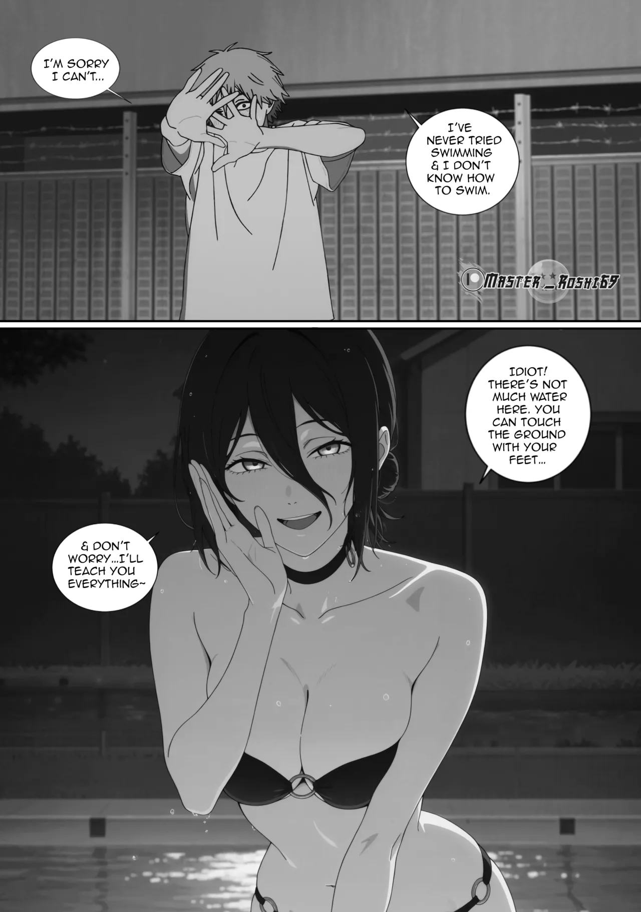 [Master_roshi69] Chainsaw Man: Bomb Girl's Trap Part 1 (No colour) image number 4