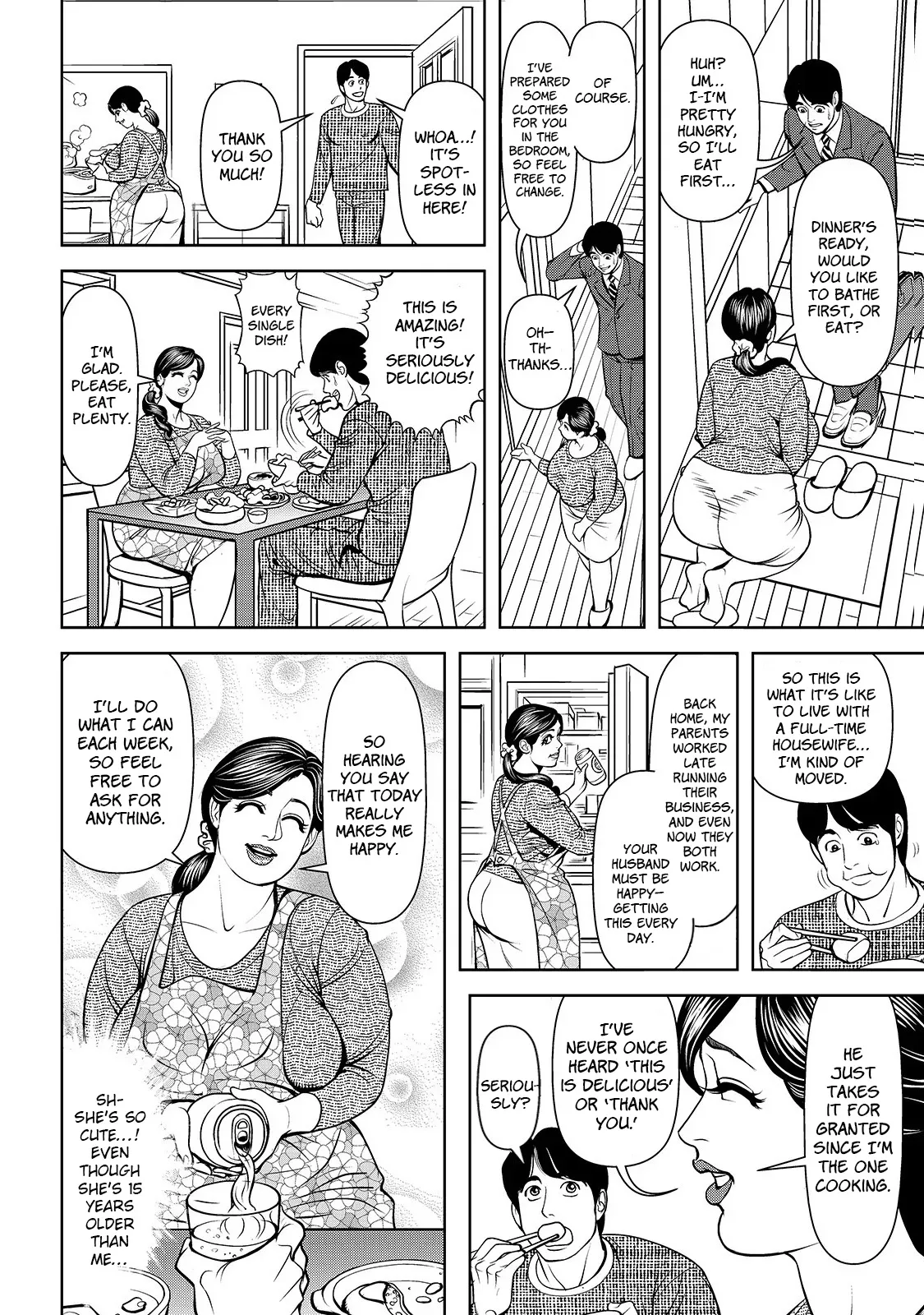 [Senor Daietsu] Kyojiri jukujo wa sewa jōzu!? | Spoiled by a Voluptuous Mature Beauty [English] [HentaiLLC] 6eme image