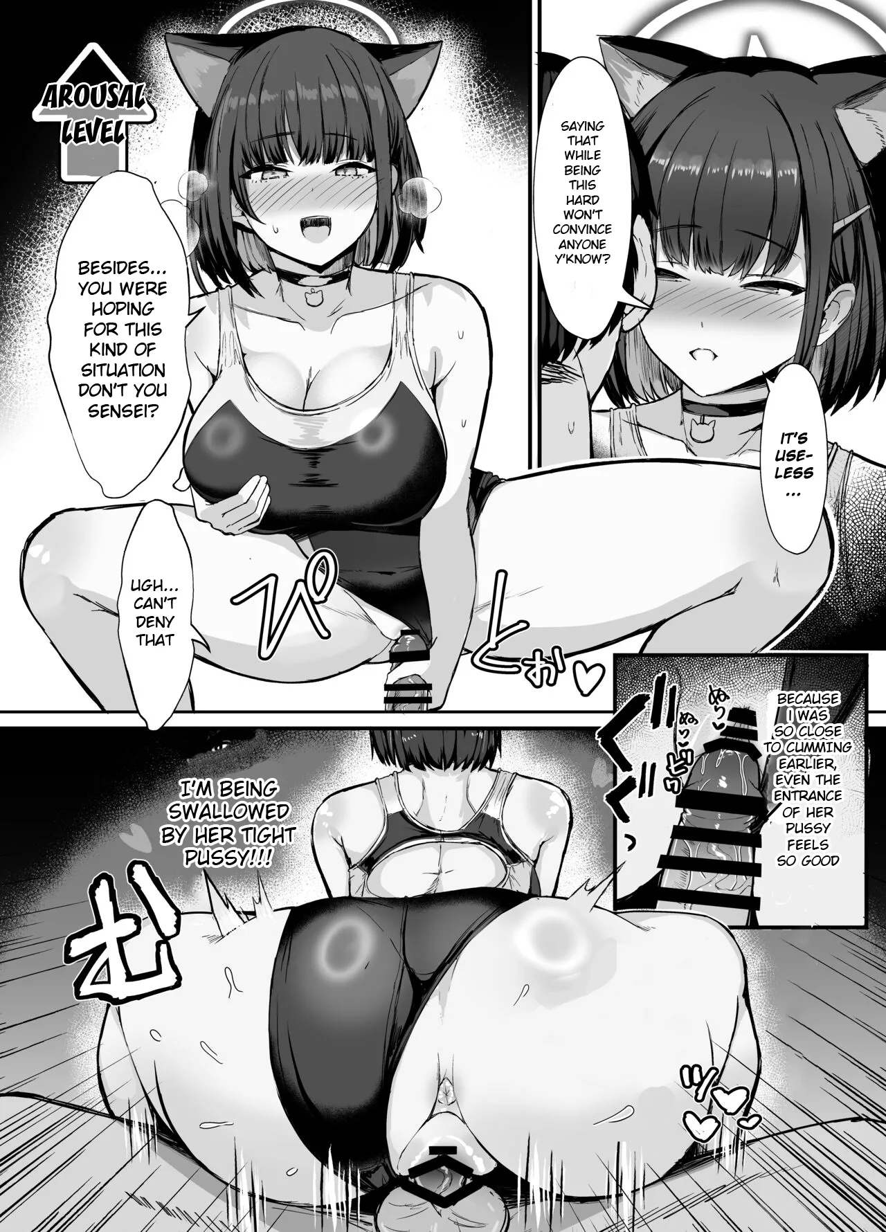 [Vivido (Kumasaku Tamizou)] Kazusa to Houkago Mizugi Ecchi (Blue Archive) [Digital] [English] [Hidden Base Scanlation] 图片编号 10