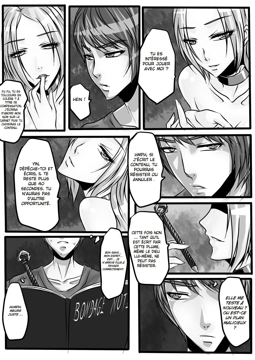 [Blue.c]Bondage Note chapitre 4: erreur de calcul [french] [MaximelePicard / Northface] 画像番号 25