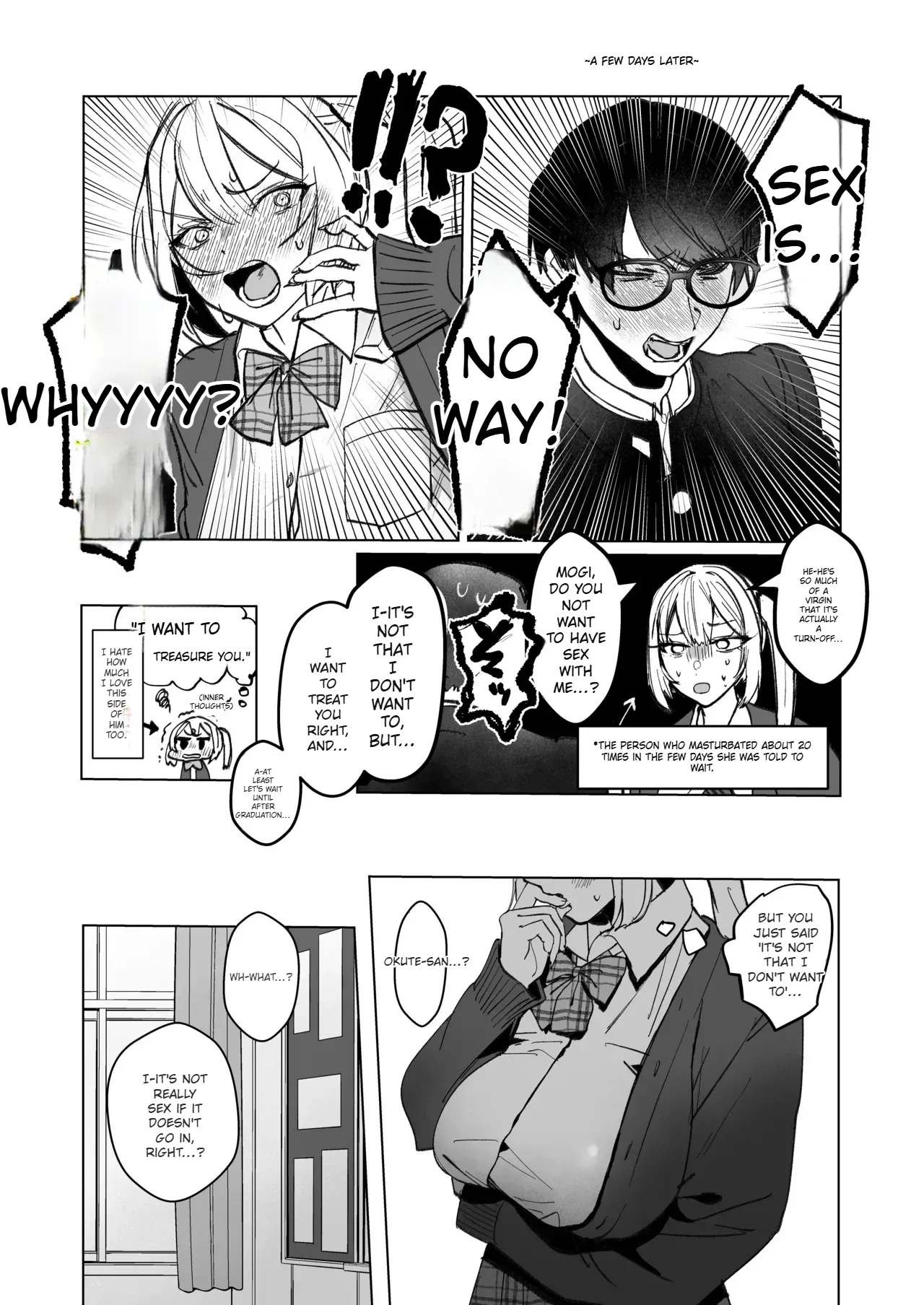 [Gakugakuya-san (Kutsukake)] Ryou Kataomoi ga Minoranai Gyaru-san wa Iramura Chikunii ga Tomaranai! [English] (AI Translated) 이미지 번호 18