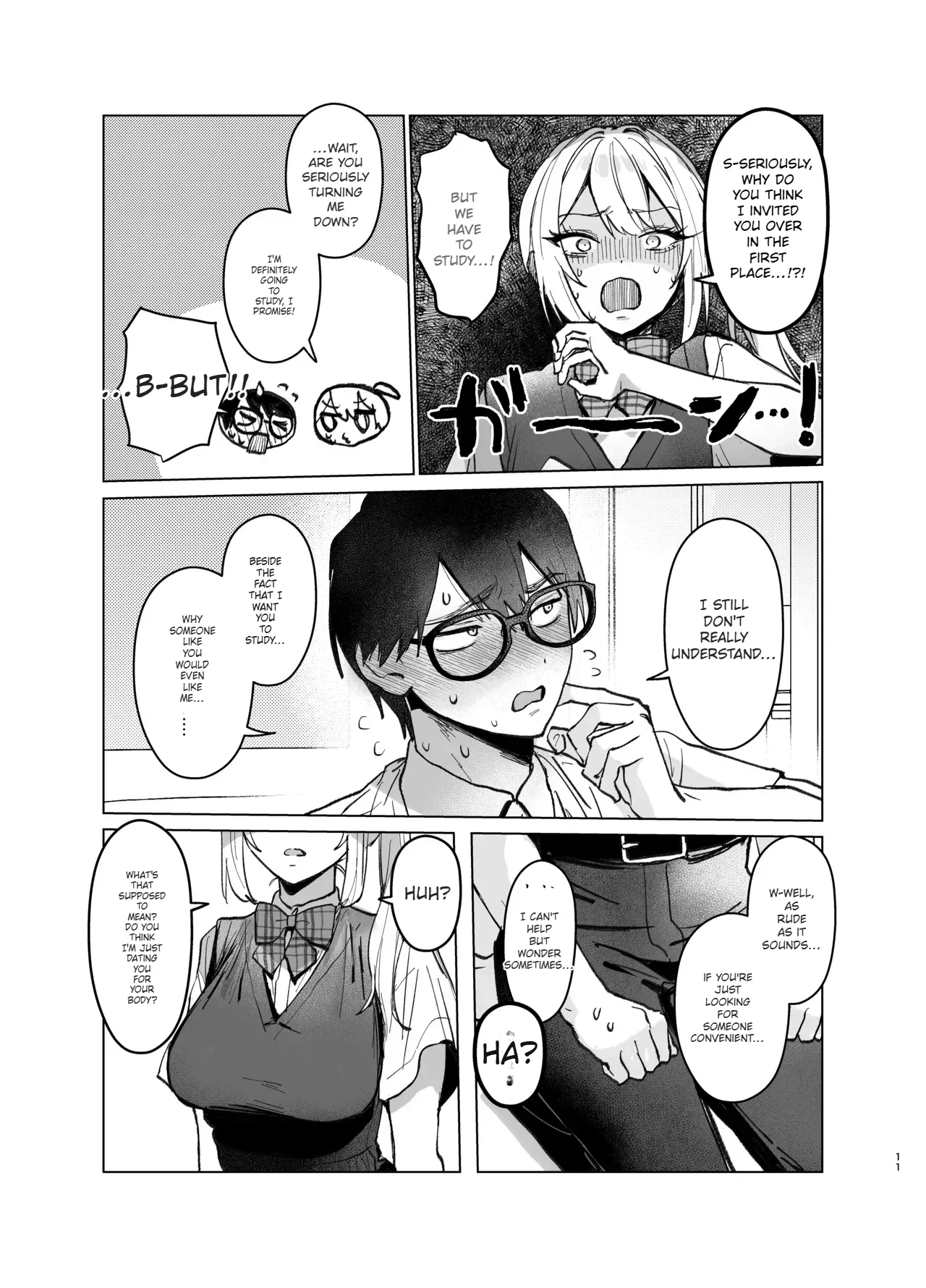 [Gakugakuya-san (Kutsukake)] Ryou Kataomoi ga Minoranai Gyaru-san wa Iramura Chikunii ga Tomaranai! 2 [English] (AI Translated) 图片编号 11