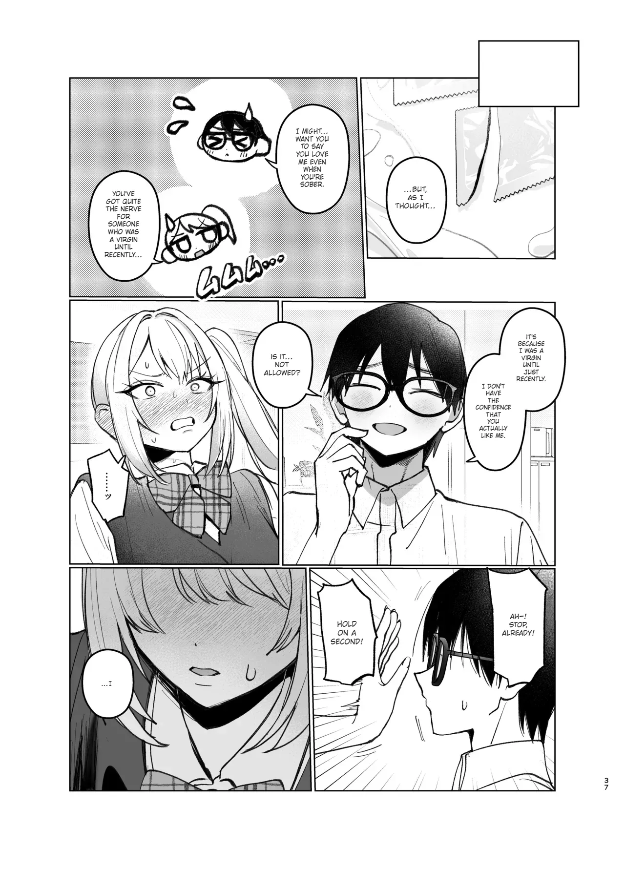 [Gakugakuya-san (Kutsukake)] Ryou Kataomoi ga Minoranai Gyaru-san wa Iramura Chikunii ga Tomaranai! 2 [English] (AI Translated) 图片编号 37