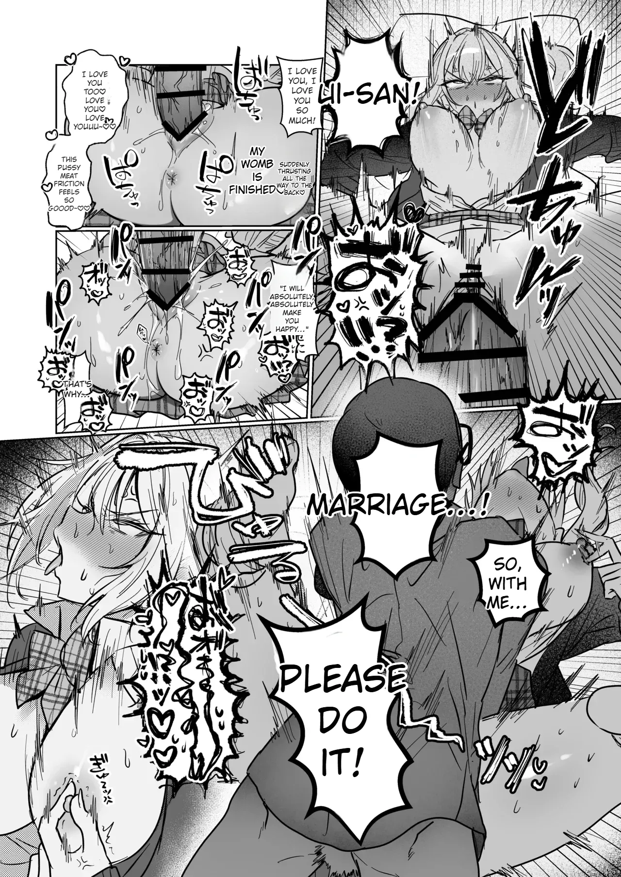 [Gakugakuya-san (Kutsukake)] Ryou Kataomoi ga Minoranai Gyaru-san wa Iramura Chikunii ga Tomaranai! 3 [English] (AI Translated) 36eme image