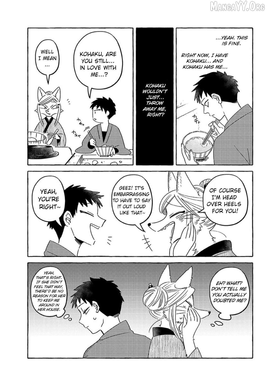 [Iwatobi Neko] Fox-faced Couple Komen Fuufu 狐面夫婦 Ch. 17-24 [English] изображение № 41