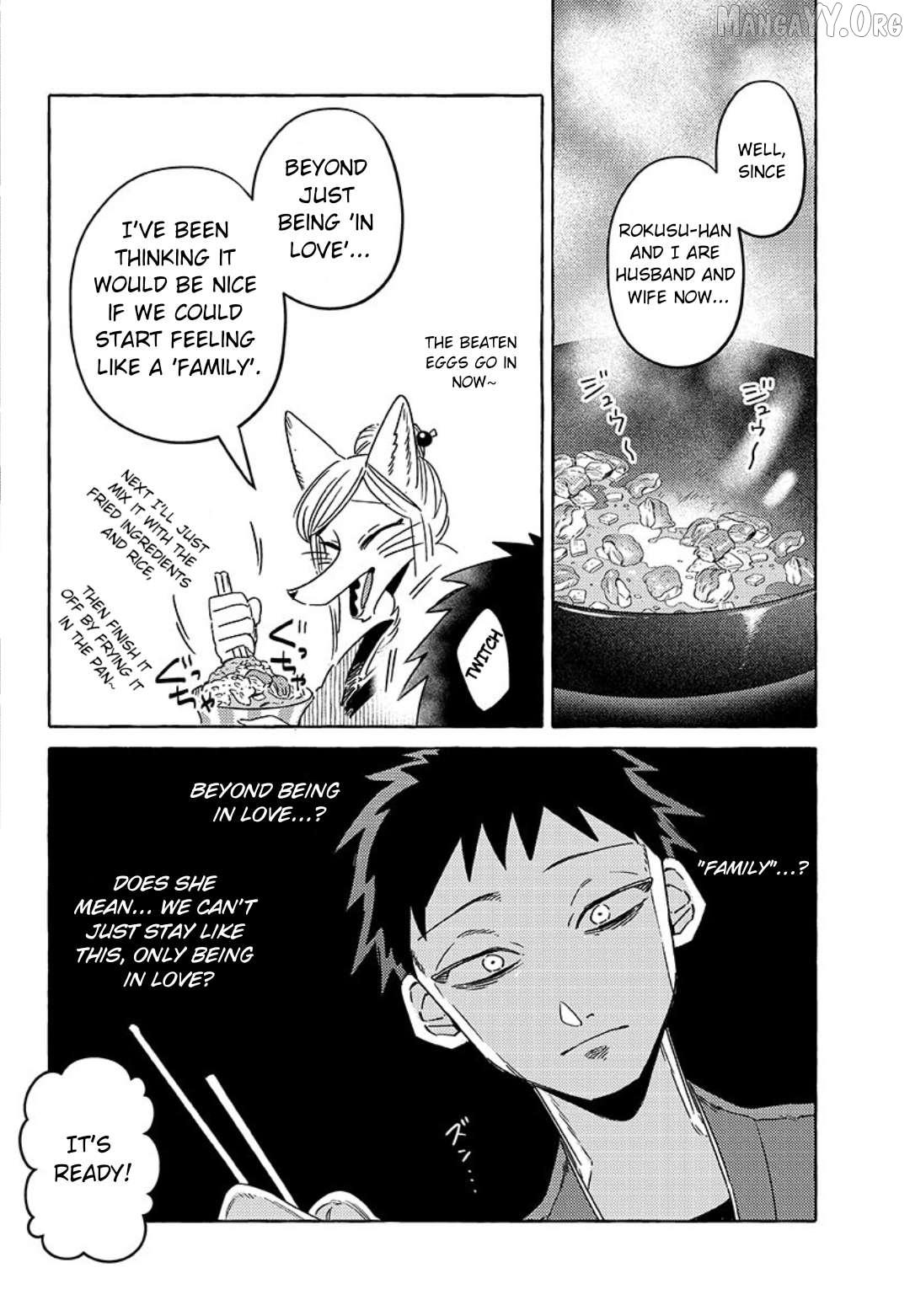 [Iwatobi Neko] Fox-faced Couple Komen Fuufu 狐面夫婦 Ch. 17-24 [English] изображение № 42