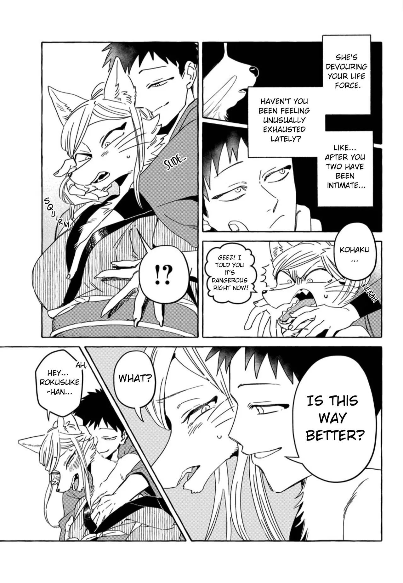[Iwatobi Neko] Fox-faced Couple Komen Fuufu 狐面夫婦 Ch. 17-24 [English] изображение № 91