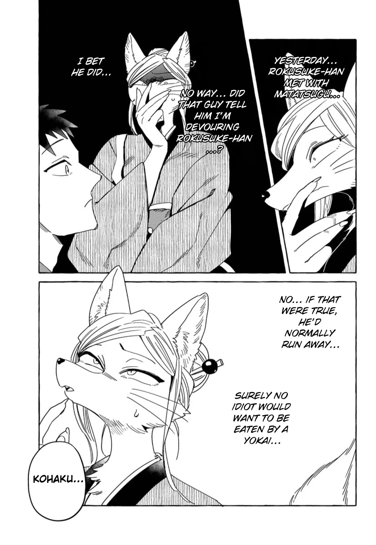 [Iwatobi Neko] Fox-faced Couple Komen Fuufu 狐面夫婦 Ch. 17-24 [English] изображение № 93