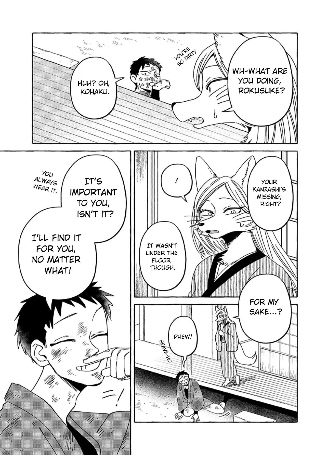 [Iwatobi Neko] Fox-faced Couple Komen Fuufu 狐面夫婦 Ch. 17-24 [English] изображение № 109