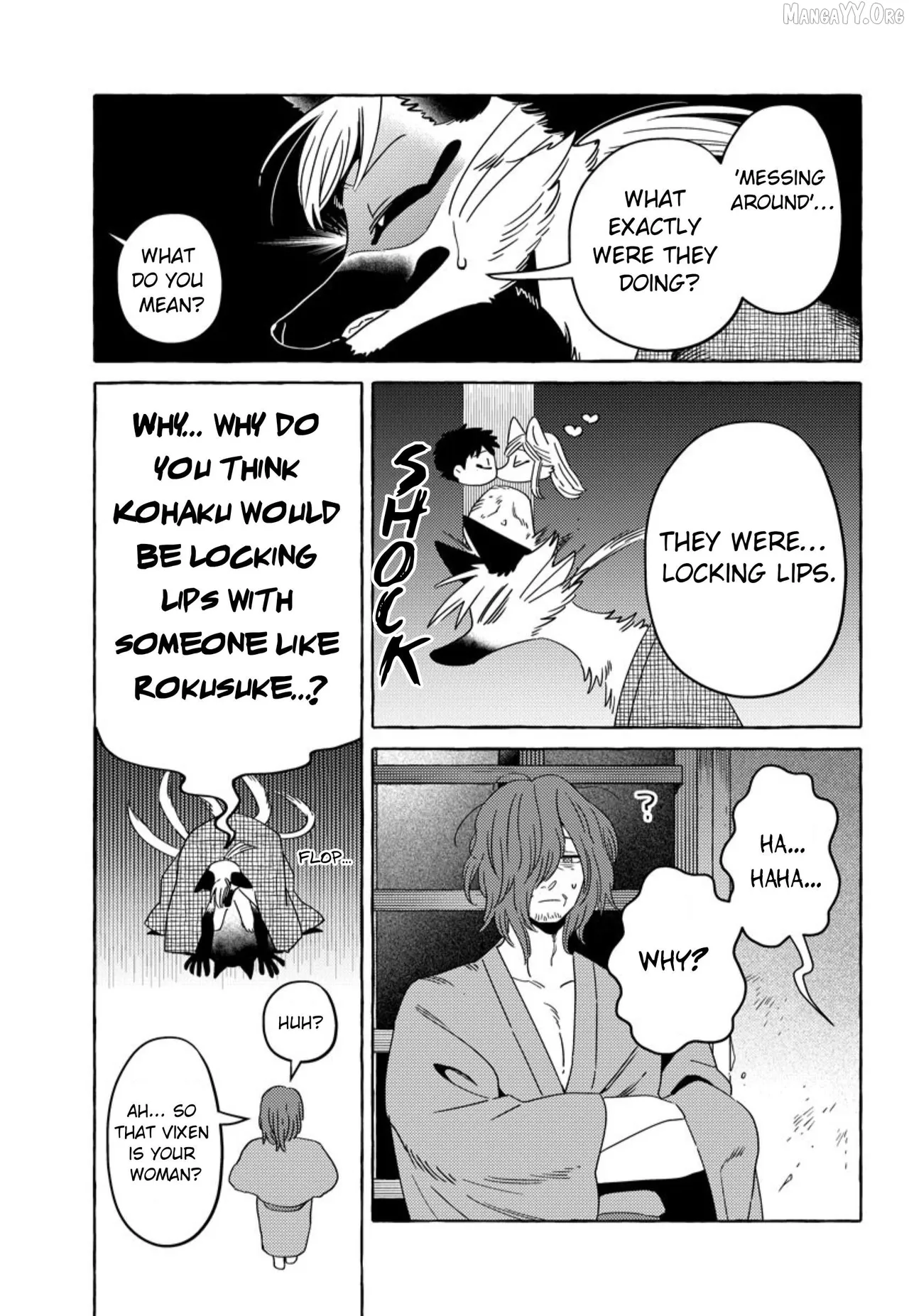 [Iwatobi Neko] Fox-faced Couple Komen Fuufu 狐面夫婦 Ch. 17-24 [English] изображение № 123