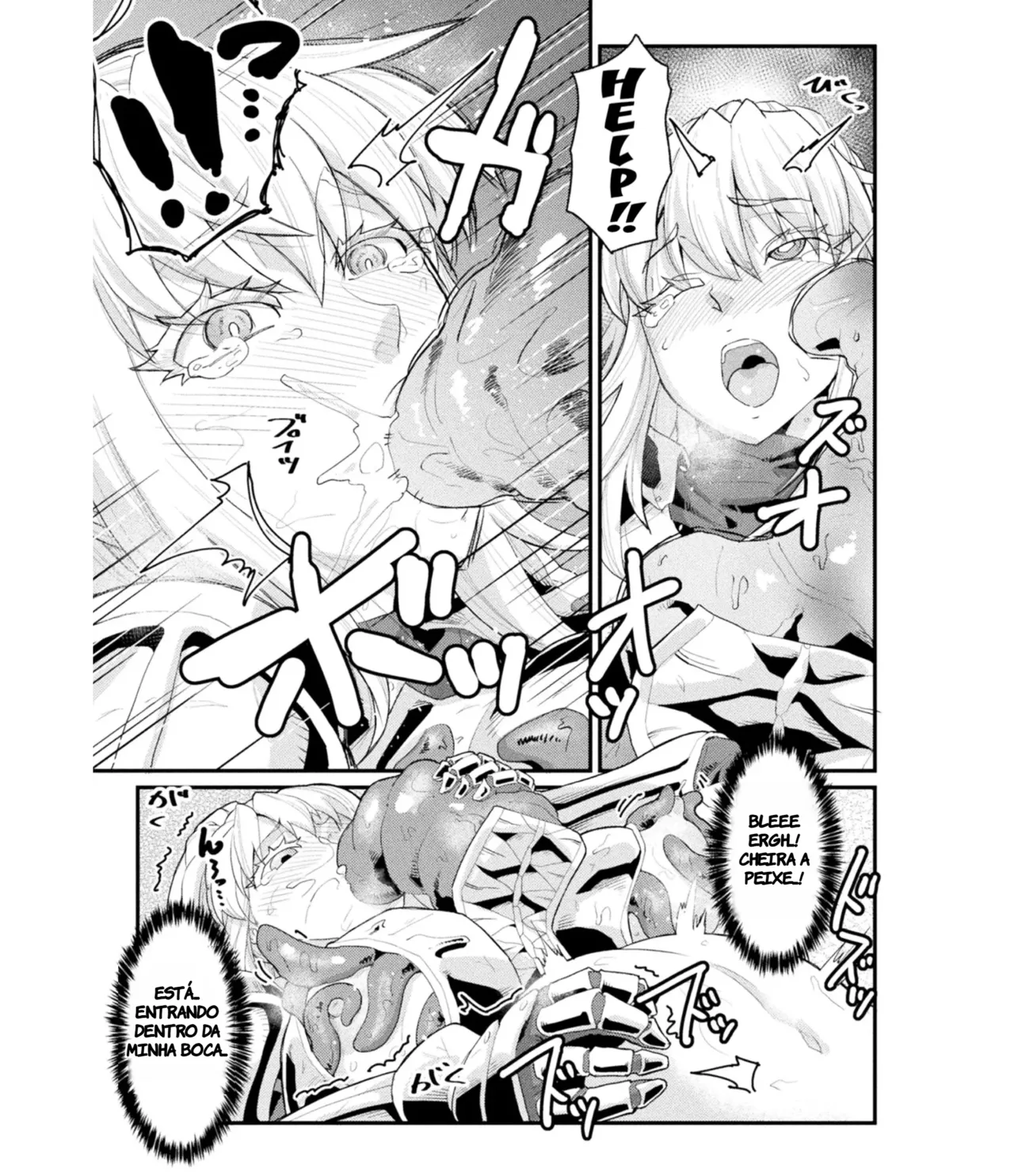 [Sorahati Midoro] Shokushu ni Ochiru Onna Kishi Kairaku no Harami | The Female Knight Who Succumbs to Tentacles the Pleasure of Impregnation (2D Comic Magazine Noroi no Soubi de Ryoujoku Zecchou! Vol. 2) (TR-74) [Portuguese-BR] [Digital] Bildnummer 13