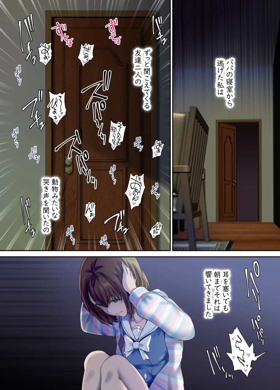 Papa no shinshitsu wa musume tomodachi no tamariba 1 image number 64