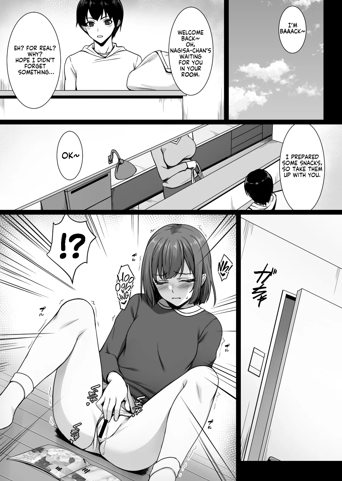 [Yuuriko] Sougo Onanii de Osananajimi wa Itsumo Iku! ~Kore Ijou Iku to Tomaranai yo?~ | My Childhood Friend Loves It When We Jerk Off Together! But What Will Happen If We Keep Going!? [English] [KM_42] Bildnummer 8
