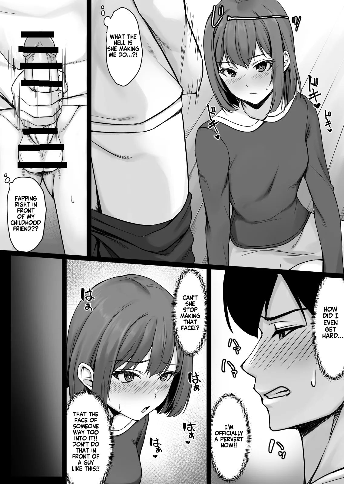 [Yuuriko] Sougo Onanii de Osananajimi wa Itsumo Iku! ~Kore Ijou Iku to Tomaranai yo?~ | My Childhood Friend Loves It When We Jerk Off Together! But What Will Happen If We Keep Going!? [English] [KM_42] Bildnummer 10