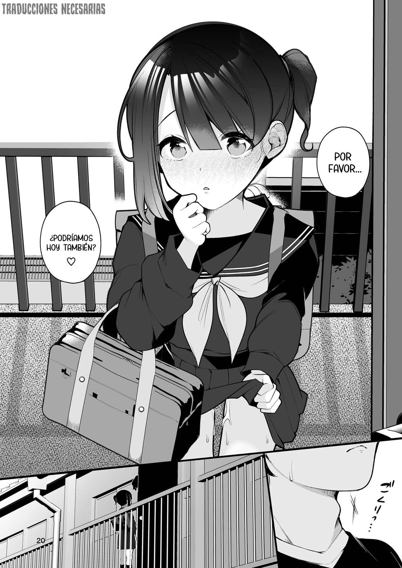 [Agenasu (Kari) (Nagase Tooru)] Oshi no Idol ga Roshutsukyou datta Ken. | Mi idol favorita terminó siendo una exhibicionista [Spanish] [Traducciones Necesarias] [Digital] image number 21