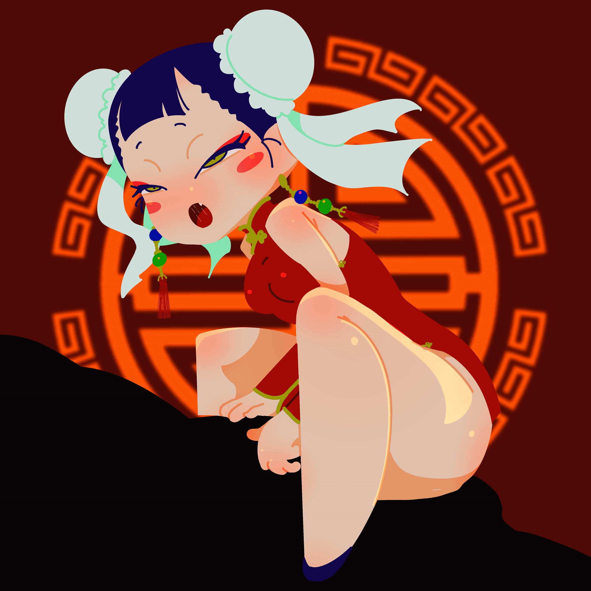 (同人CG集) [一ドル硬貨] チャイナタウンミート gif CG集 2021年11月号 image number 67