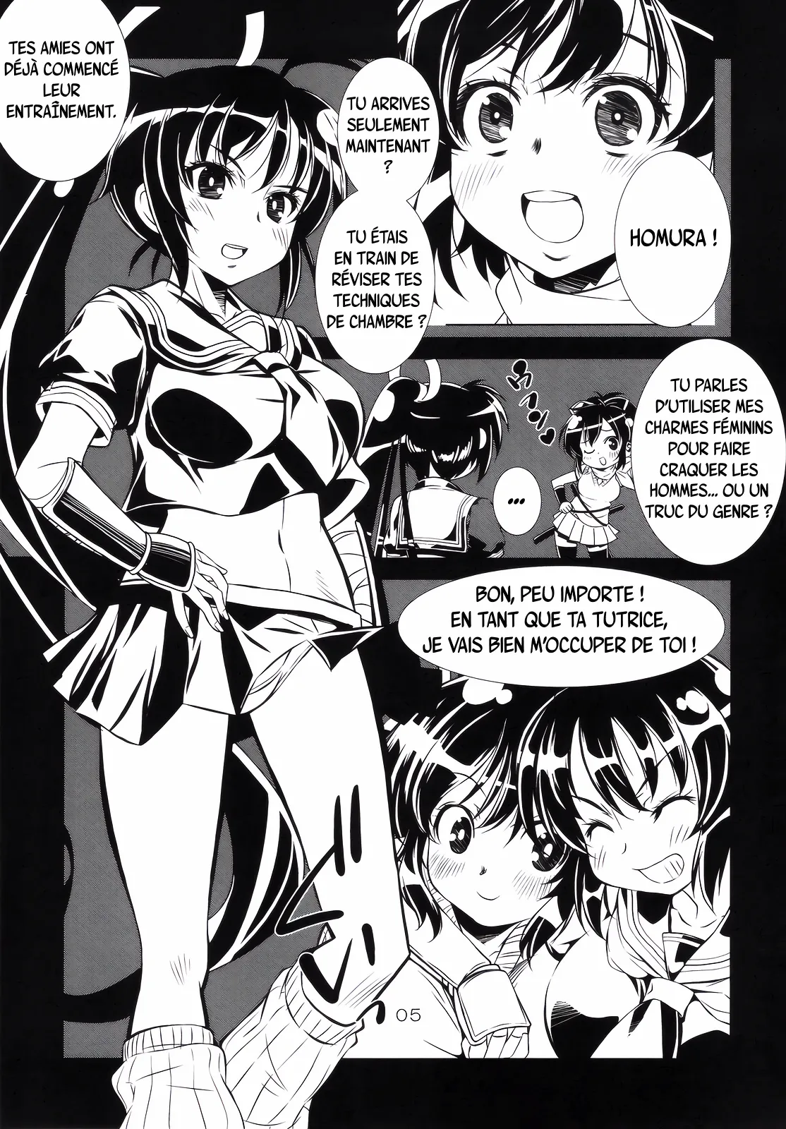 (CT19) [Monte Carlo-ya (Sena Monaco)] Inran Menkyo Kaiden  | Le Diplôme Supérieur de la Débauche Luxurieuse (Senran Kagura) [french] 5eme image