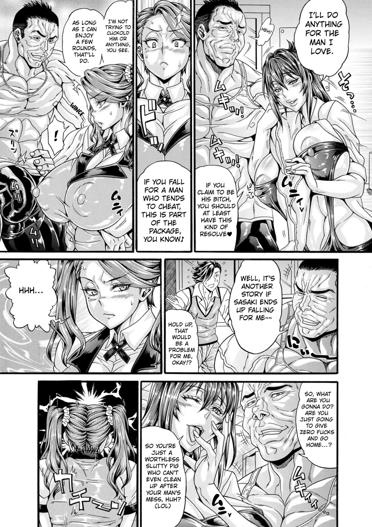 [Andou Hiroyuki] Daniku Triangle Fight! Chapter 5 [English] [Kuraudo] [Digital] image number 7