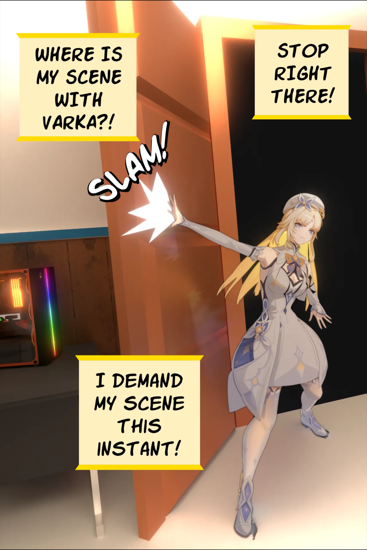 [kraftnod] Varka's Adventure: Nefer [AI Generated] [AI-Assisted] 35eme image