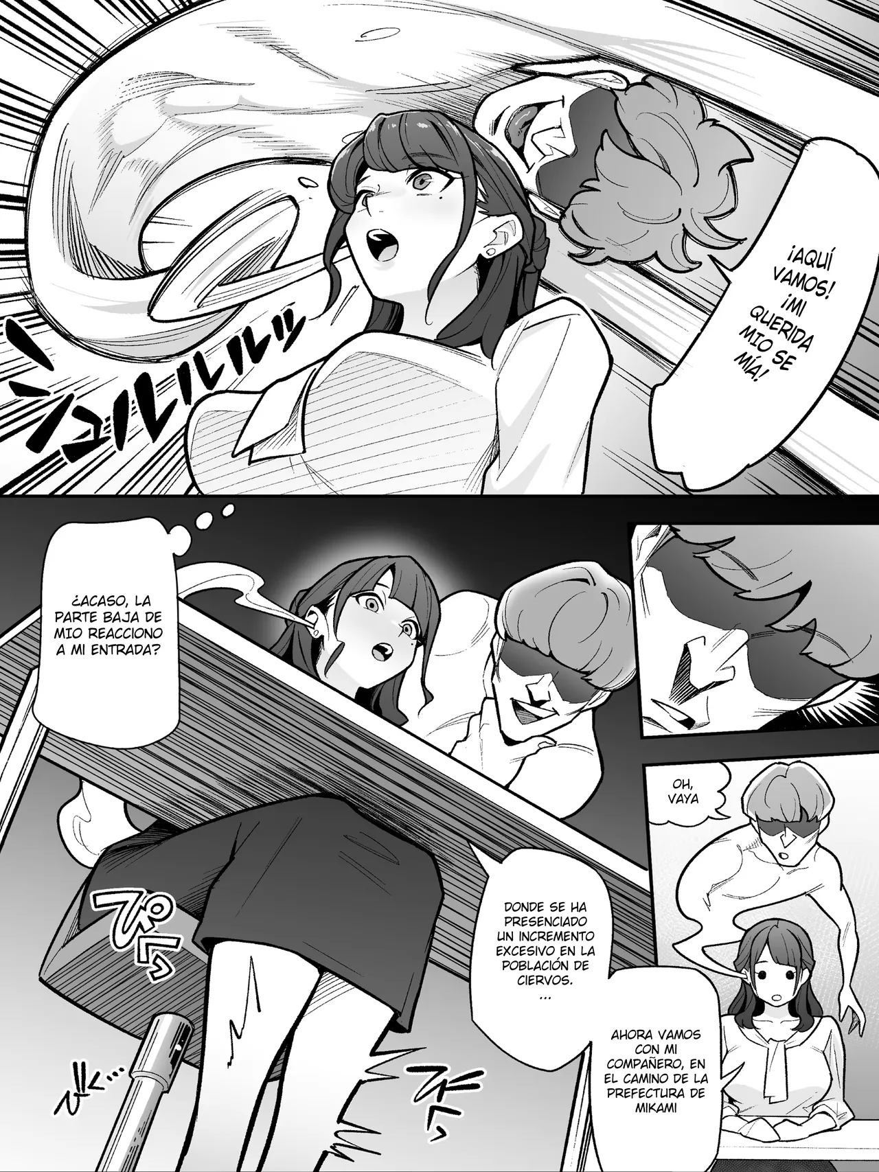 [Hyoui Lover (Ame no Machi)] Kyoku Anno no Ano Ko o Nottotta Ore ~Gamen no Mukou ni Atta Gokujou Body o Sukihoudai suru Hanashi~ [Spanish] numero di immagine  5