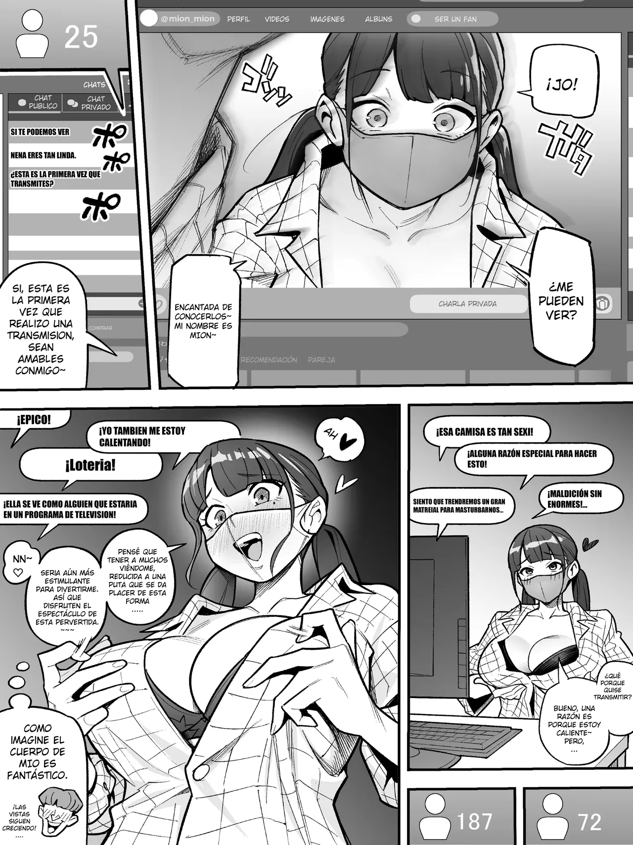 [Hyoui Lover (Ame no Machi)] Kyoku Anno no Ano Ko o Nottotta Ore ~Gamen no Mukou ni Atta Gokujou Body o Sukihoudai suru Hanashi~ [Spanish] numero di immagine  17