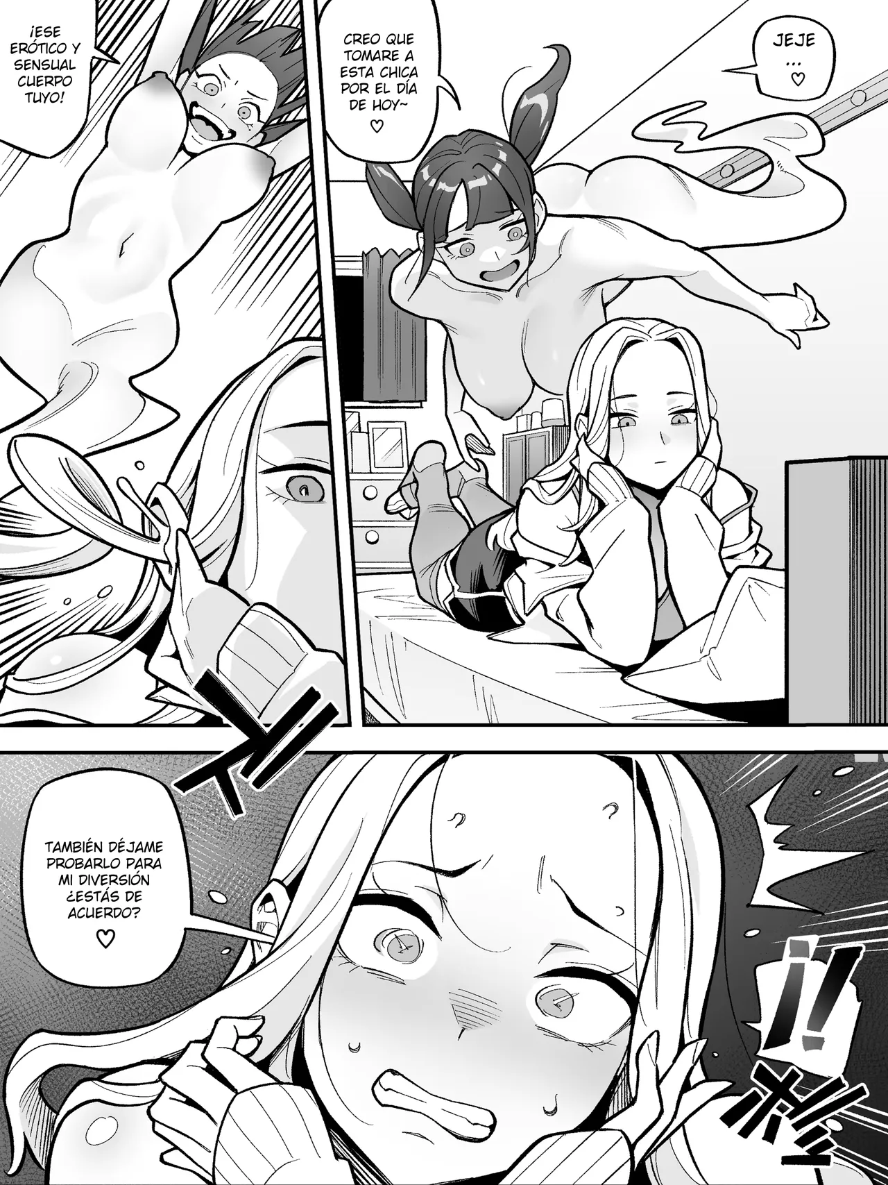 [Hyoui Lover (Ame no Machi)] Kyoku Anno no Ano Ko o Nottotta Ore ~Gamen no Mukou ni Atta Gokujou Body o Sukihoudai suru Hanashi~ [Spanish] numero di immagine  44