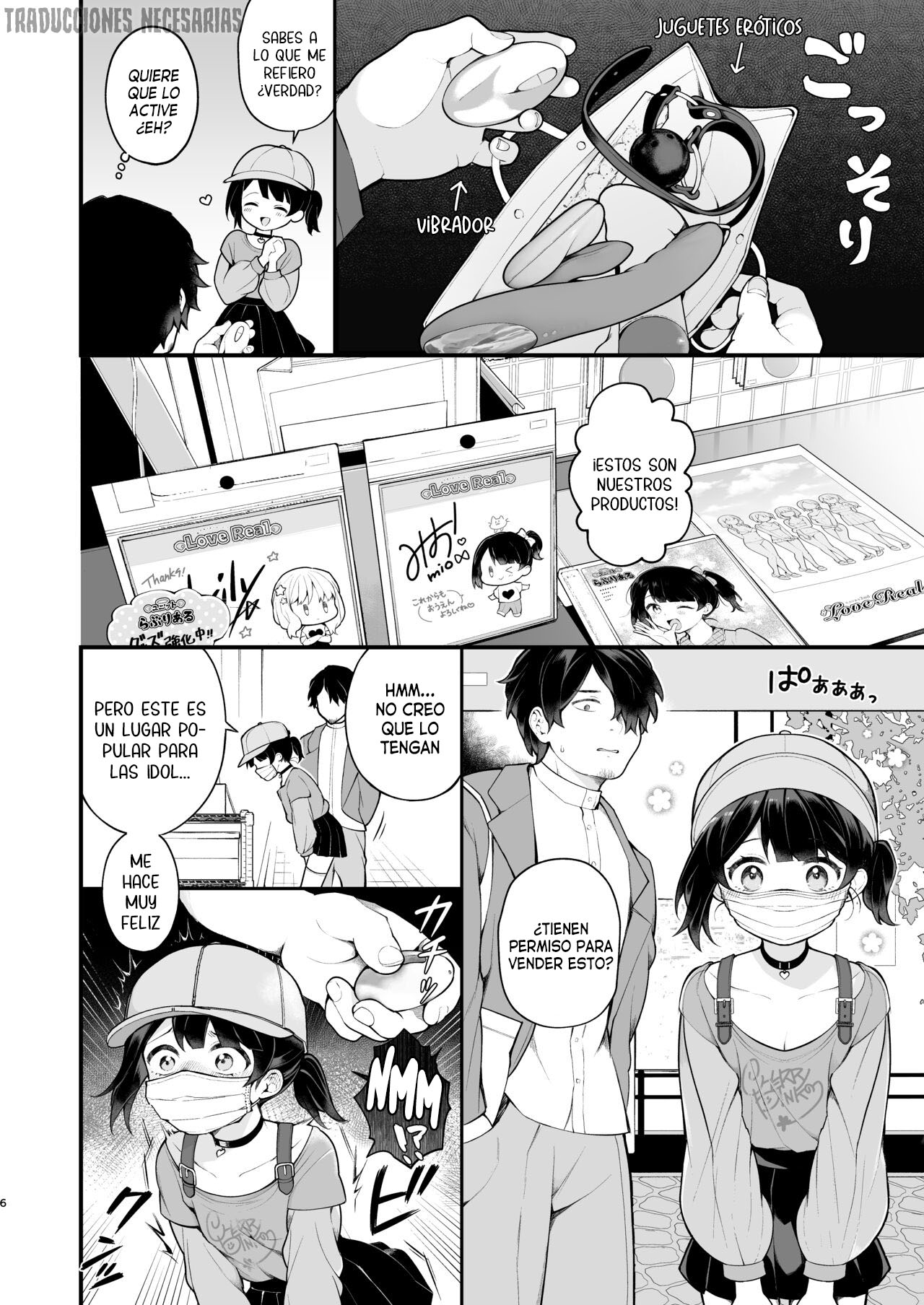 [Agenasu (Kari) (Nagase Tooru)] Oshi no Idol ga Roshutsukyou datta Ken. Akihabara Date Hen | Mi idol favorita terminó siendo una exhibicionista. Cita en Akihabara [Spanish] [Traducciones Necesarias] 이미지 번호 8