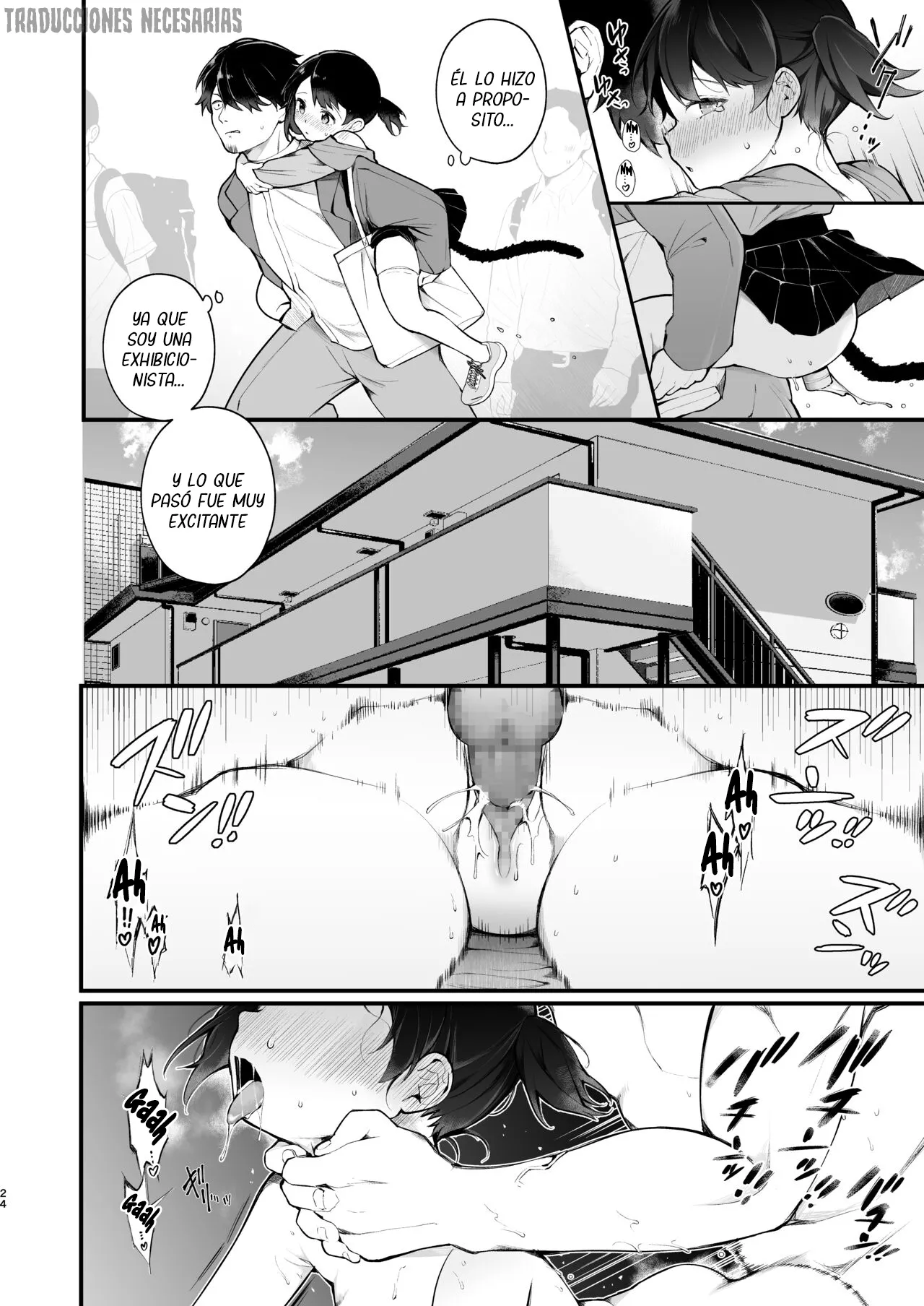 [Agenasu (Kari) (Nagase Tooru)] Oshi no Idol ga Roshutsukyou datta Ken. Akihabara Date Hen | Mi idol favorita terminó siendo una exhibicionista. Cita en Akihabara [Spanish] [Traducciones Necesarias] 이미지 번호 26