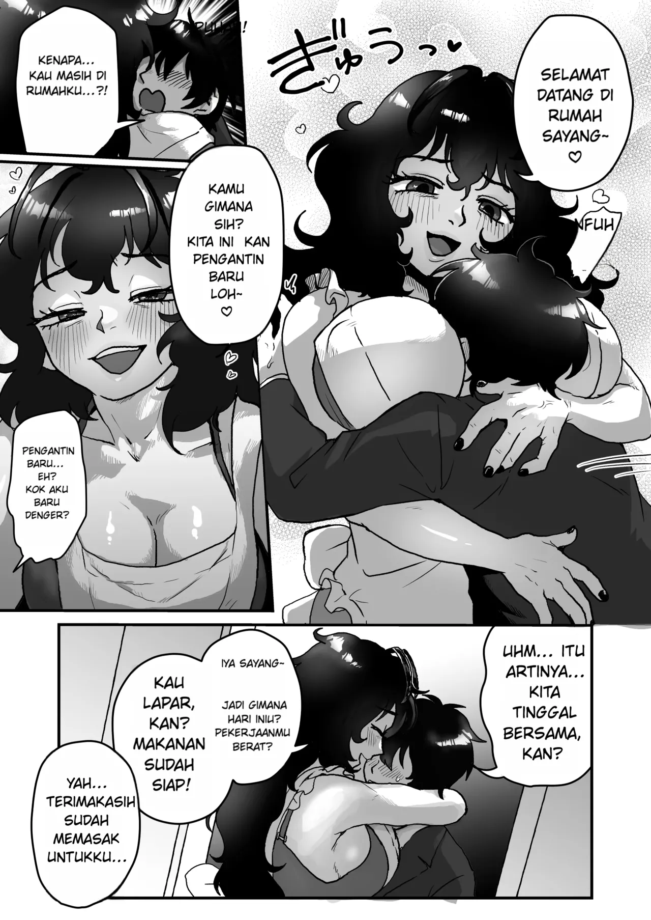 Bermain Malam Pertama Suami Istri Bersama Waria Paruh Baya numero di immagine  9