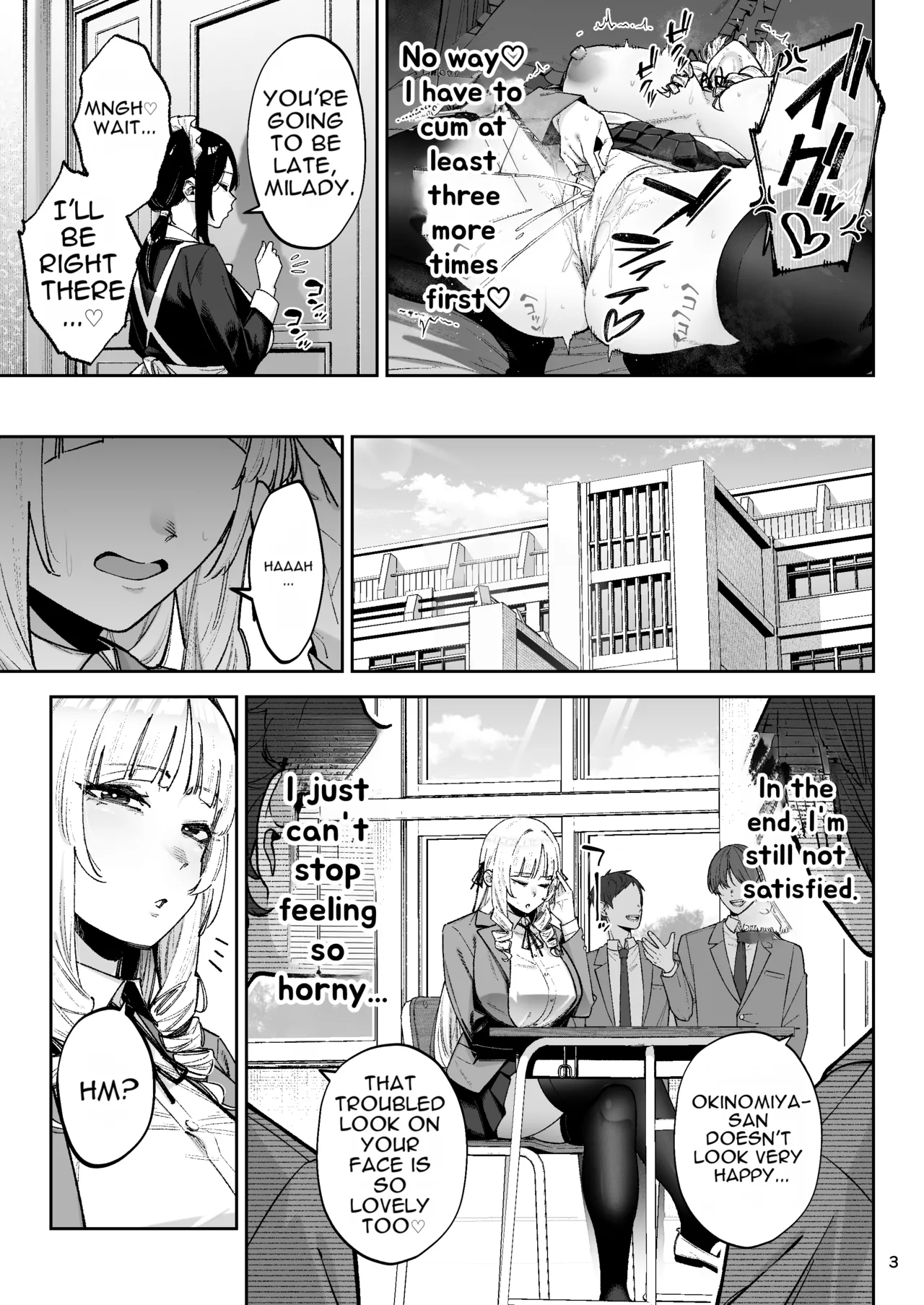 [Gagarin Kichi, Papicolo] Go For It, You Horny Idiot Rich Girl! ~It's Only Natural That a Socialite Like Me Would Have Her Way With a Well-Endowed Commoner!~[English][MTL] 画像番号 4