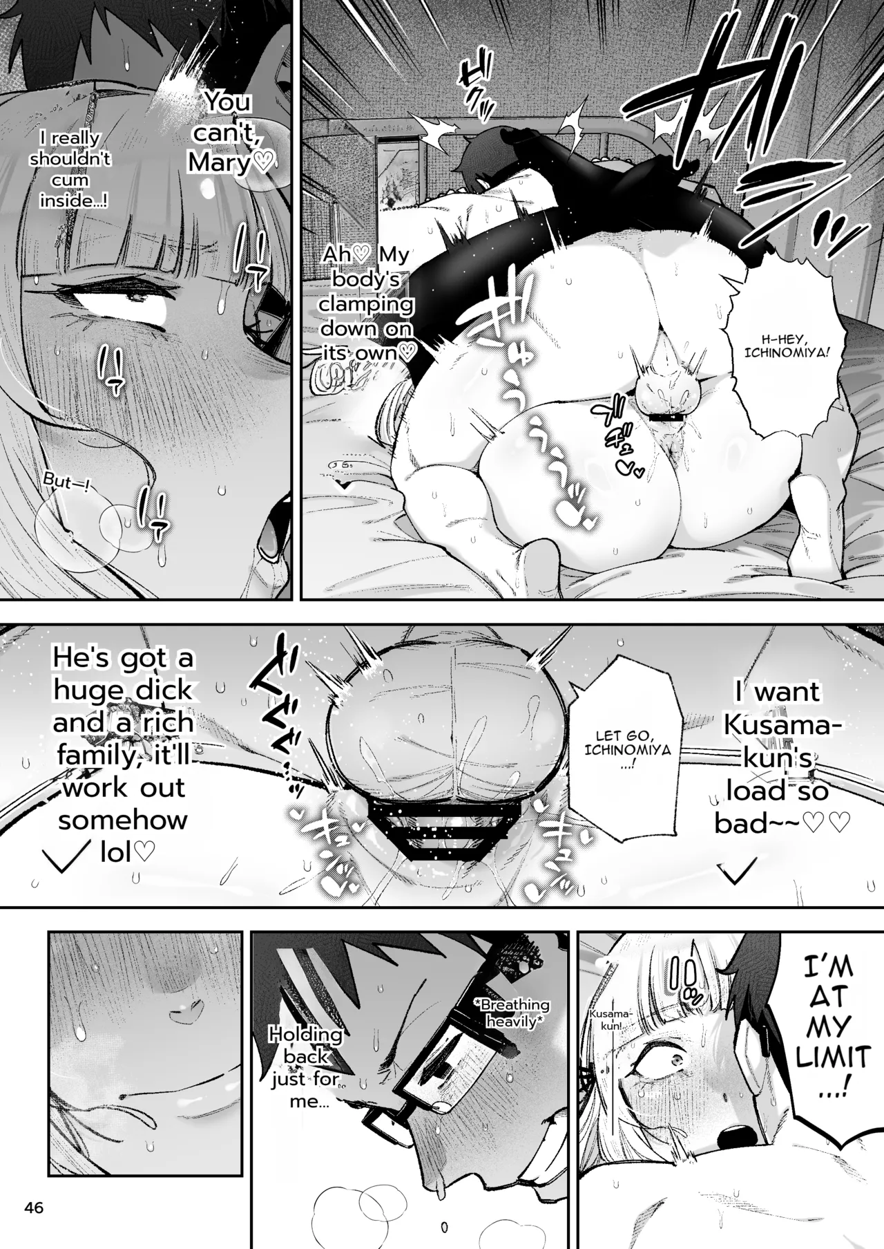 [Gagarin Kichi, Papicolo] Go For It, You Horny Idiot Rich Girl! ~It's Only Natural That a Socialite Like Me Would Have Her Way With a Well-Endowed Commoner!~[English][MTL] 画像番号 47