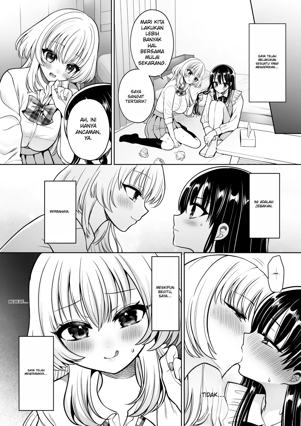 Teman Sekelasku Ternyata Seorang Futanari! Dan Dia Tau Aku Femboy! изображение № 9