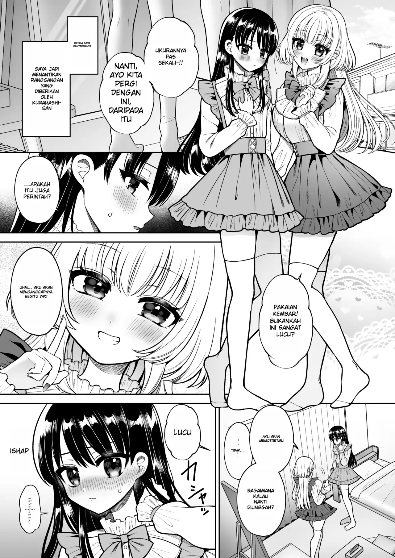 Teman Sekelasku Ternyata Seorang Futanari! Dan Dia Tau Aku Femboy! изображение № 14