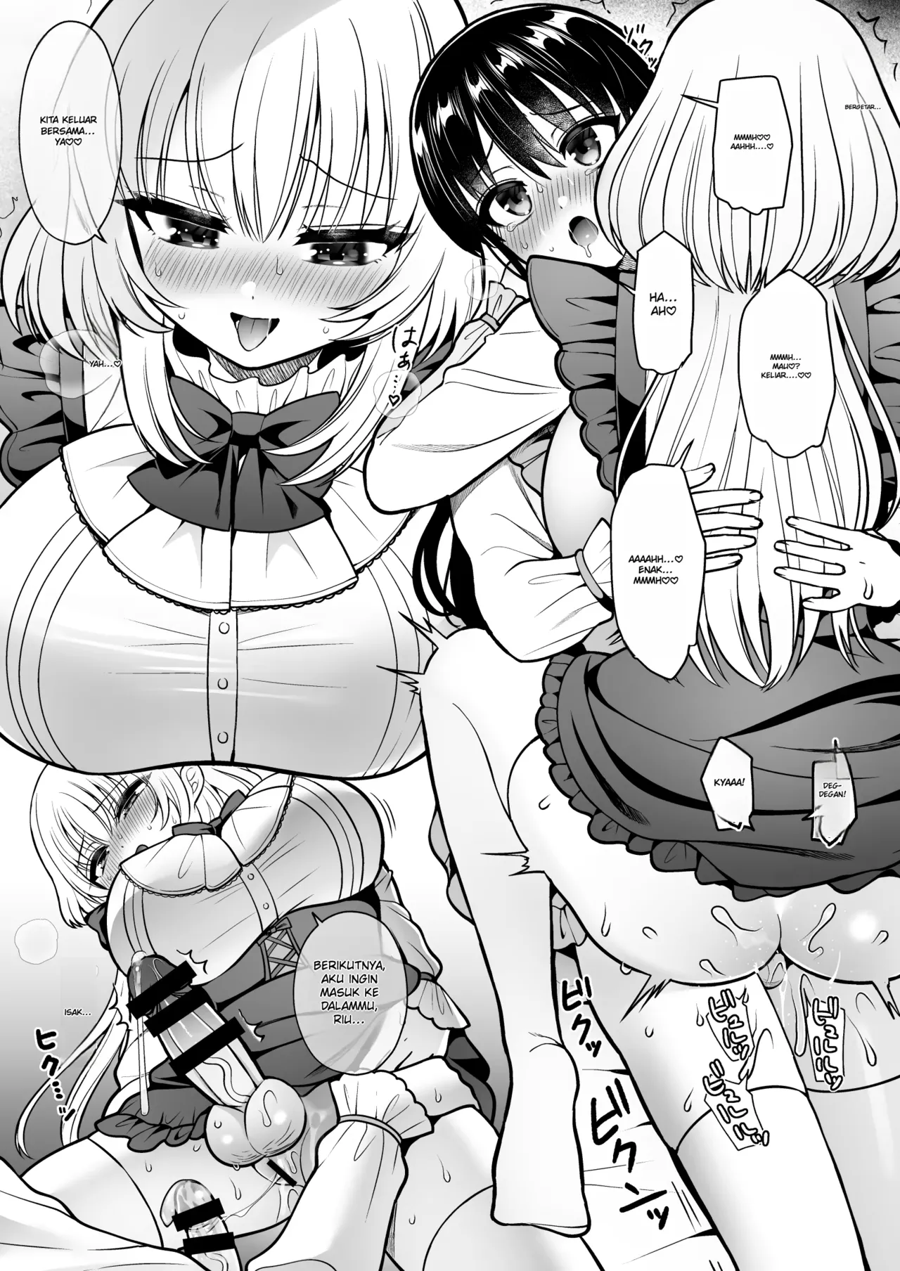 Teman Sekelasku Ternyata Seorang Futanari! Dan Dia Tau Aku Femboy! изображение № 20