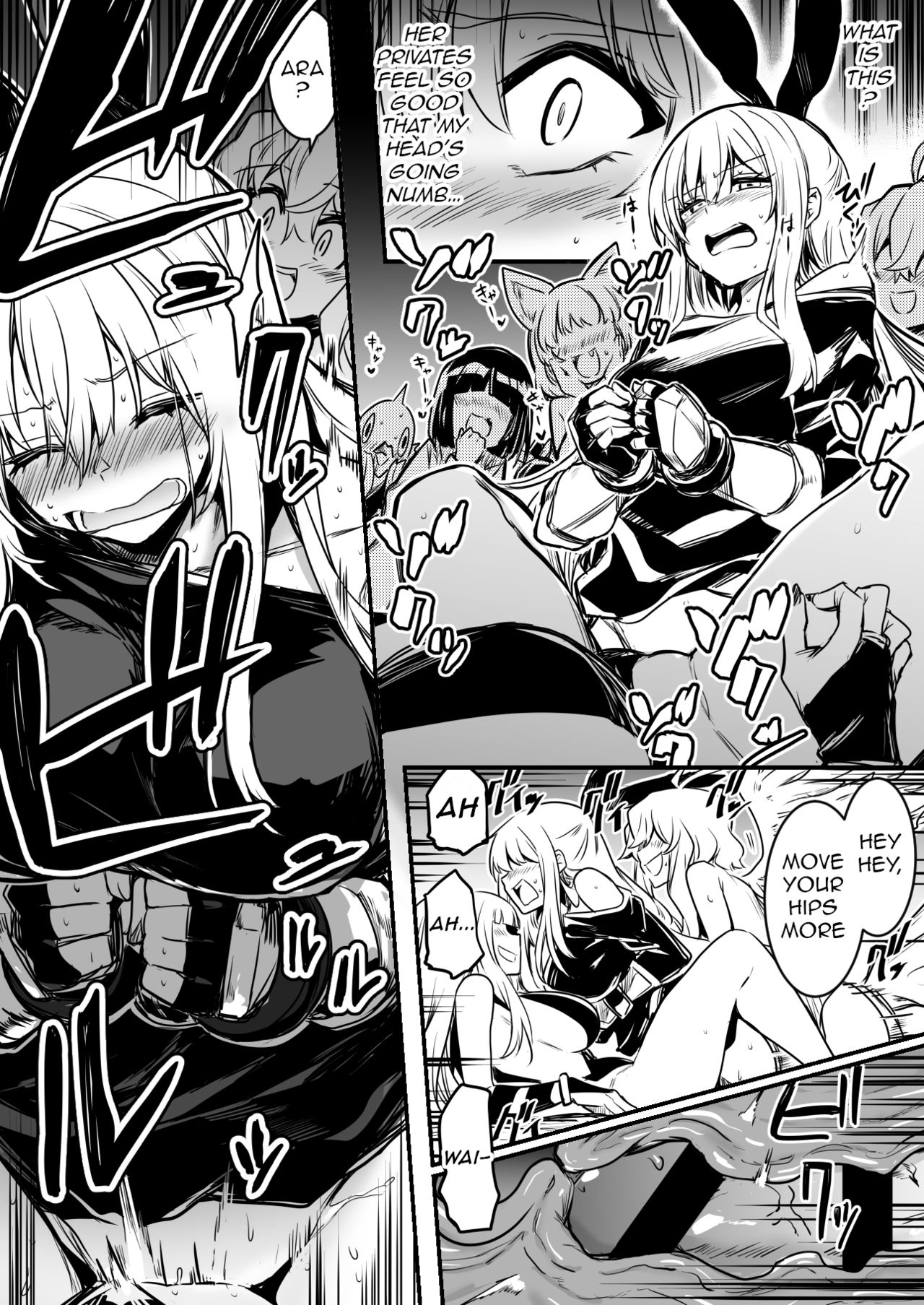 [Lefthand] The Bewildered Adventurer-chan is Caught and Reverse-Raped as the Penis She Grew Gets Aroused by the Female Demons [English] [q91] numero di immagine  4