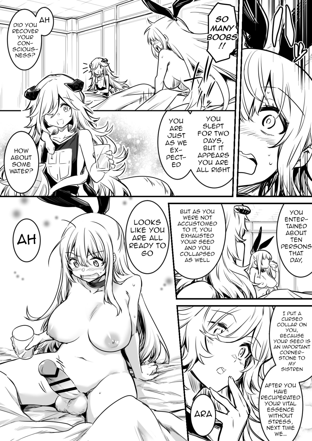 [Lefthand] The Bewildered Adventurer-chan is Caught and Reverse-Raped as the Penis She Grew Gets Aroused by the Female Demons [English] [q91] numero di immagine  7