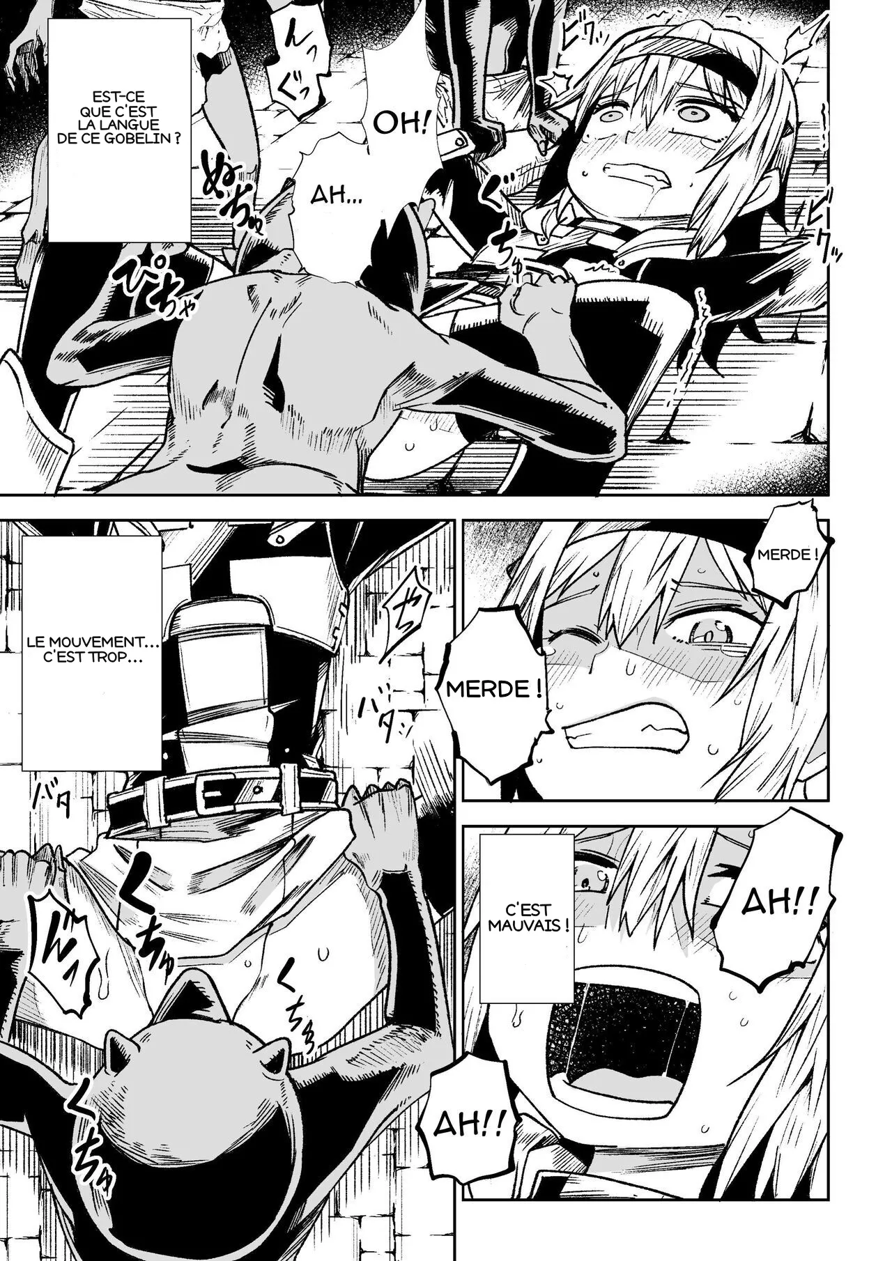 [Tomuraya (Tomura Suisen)] Jaintou no Boukensha ~Goblin ni Haiboku Shita Shoujo Kenshi Hen~ [French] 12eme image