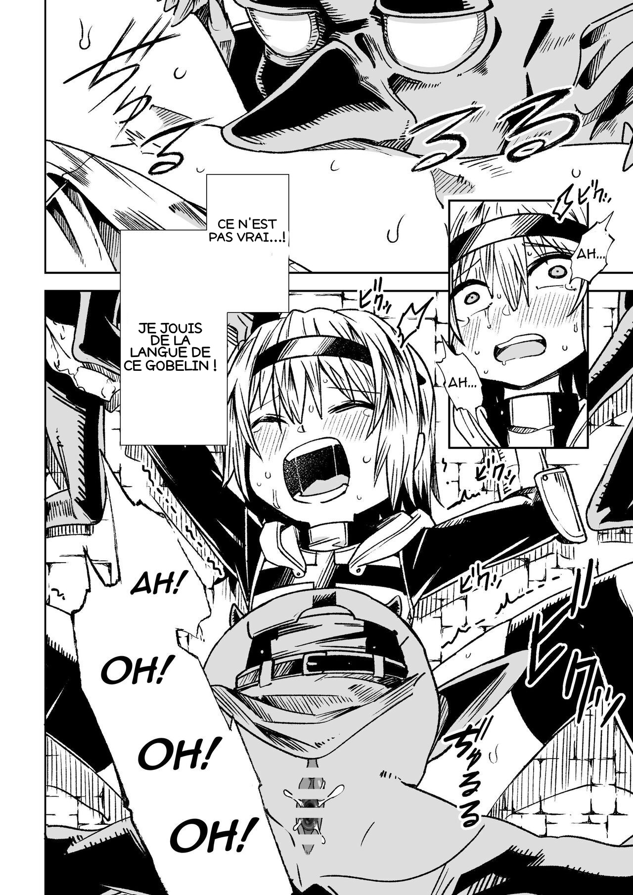 [Tomuraya (Tomura Suisen)] Jaintou no Boukensha ~Goblin ni Haiboku Shita Shoujo Kenshi Hen~ [French] 13eme image