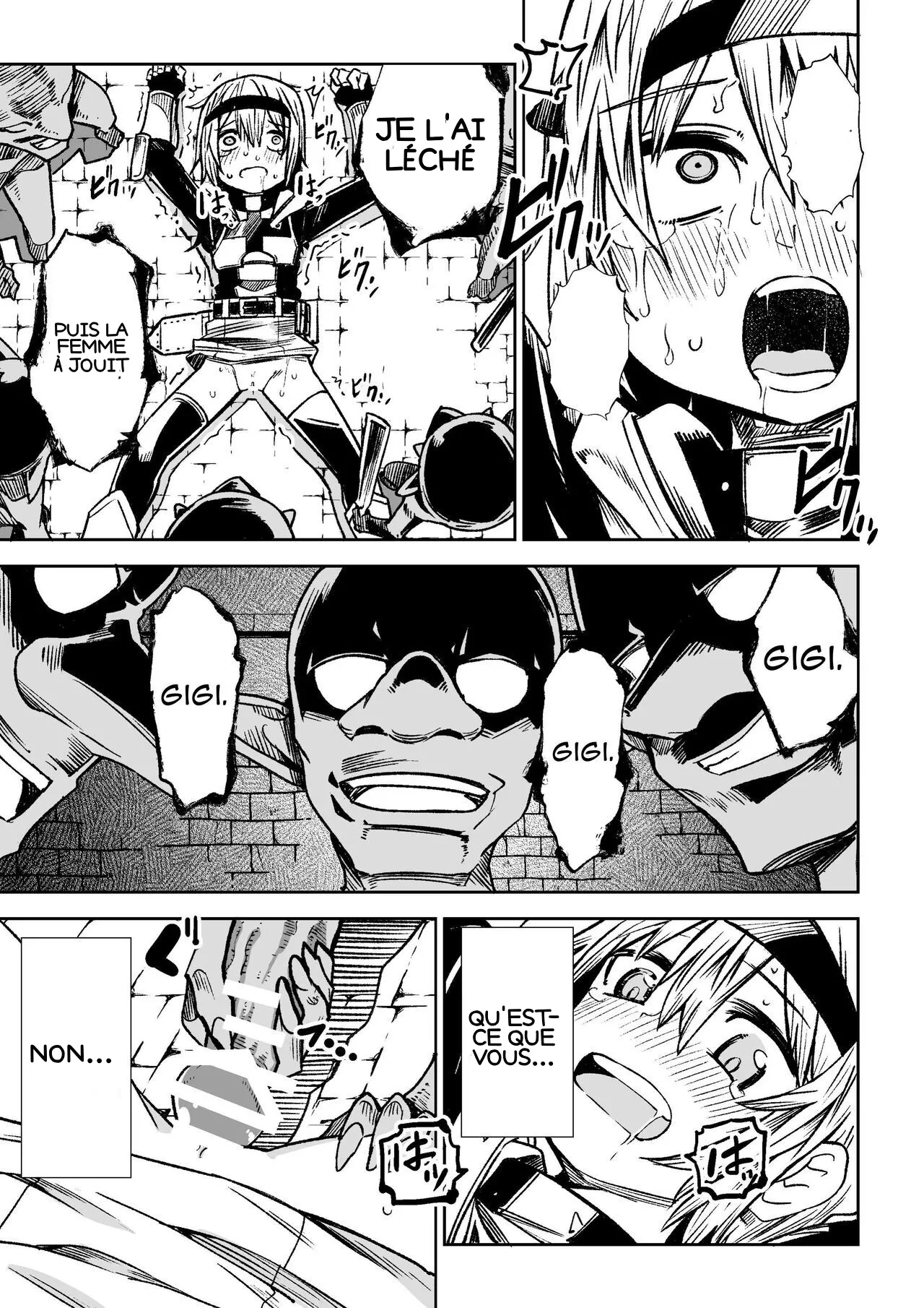 [Tomuraya (Tomura Suisen)] Jaintou no Boukensha ~Goblin ni Haiboku Shita Shoujo Kenshi Hen~ [French] 14eme image