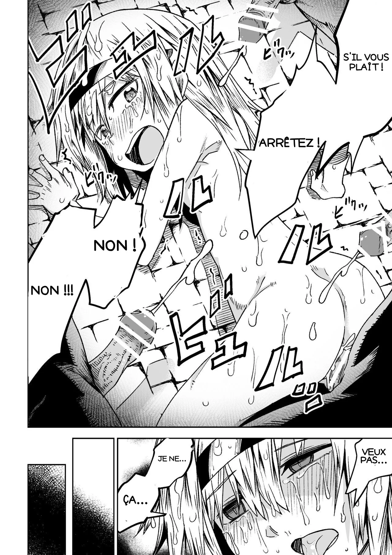 [Tomuraya (Tomura Suisen)] Jaintou no Boukensha ~Goblin ni Haiboku Shita Shoujo Kenshi Hen~ [French] 25eme image