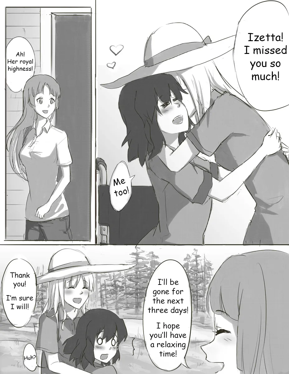 Finé and Izetta's 3-Day Holiday - Kudamonoichizu - MuziYuri [English] image number 4