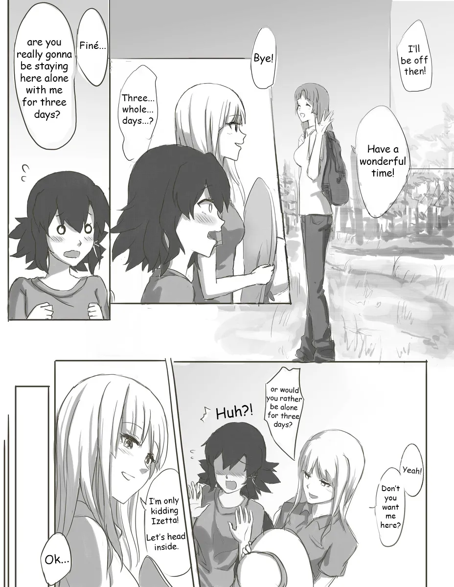 Finé and Izetta's 3-Day Holiday - Kudamonoichizu - MuziYuri [English] image number 5