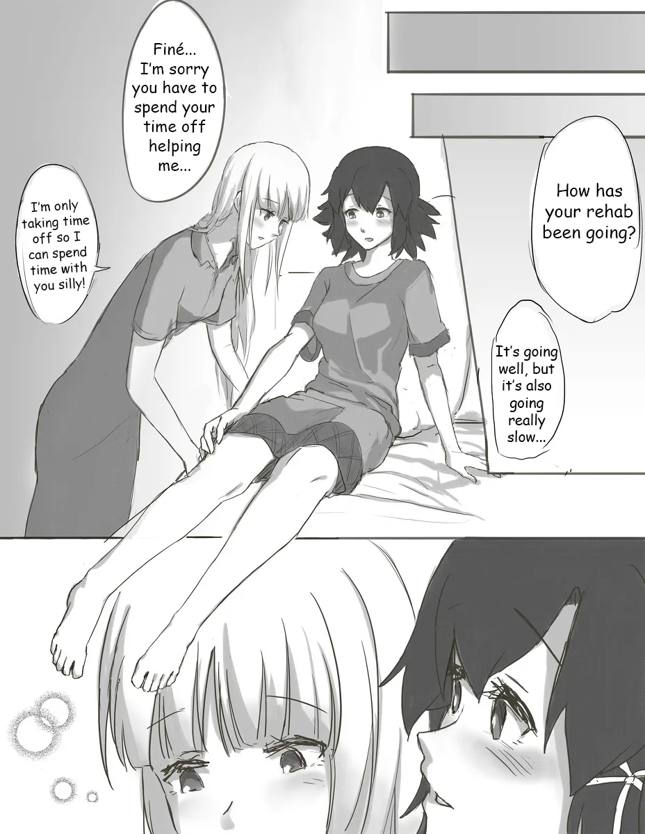 Finé and Izetta's 3-Day Holiday - Kudamonoichizu - MuziYuri [English] image number 6