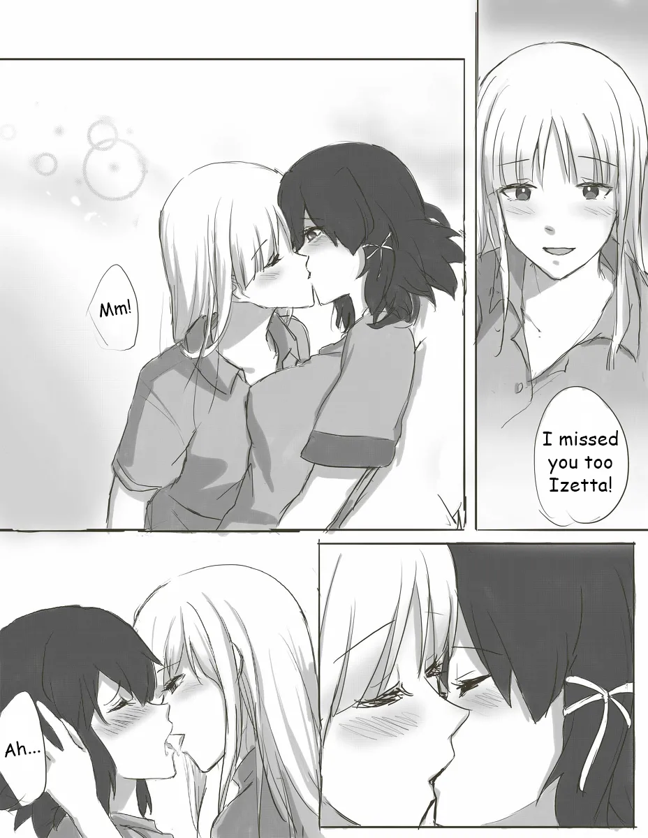 Finé and Izetta's 3-Day Holiday - Kudamonoichizu - MuziYuri [English] image number 9