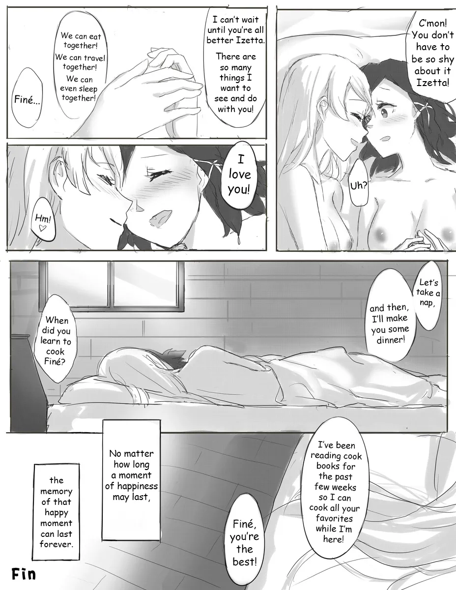 Finé and Izetta's 3-Day Holiday - Kudamonoichizu - MuziYuri [English] image number 17