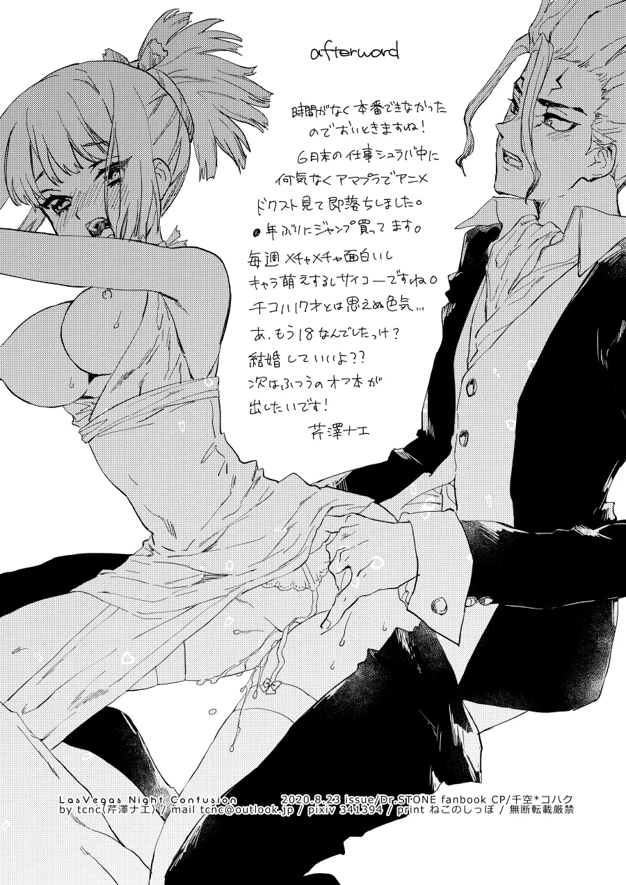 [tcnc (Serizawa Nae)] Las Vegas Night Confusion (Dr. STONE) [Digital] image number 10