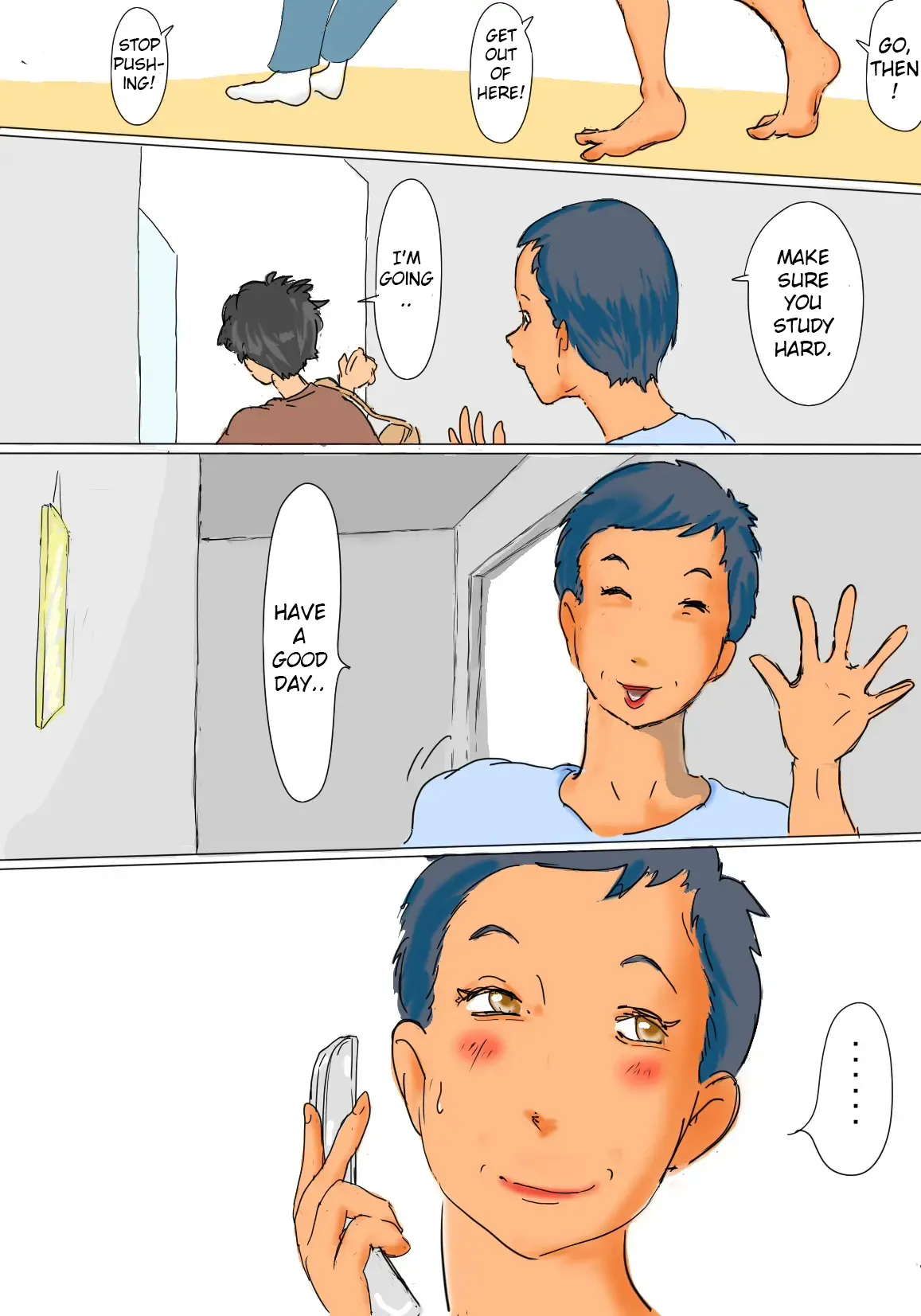 [Zenmai Kourogi] Kimie no Hashi no Shita Seikatsu [English] 3eme image