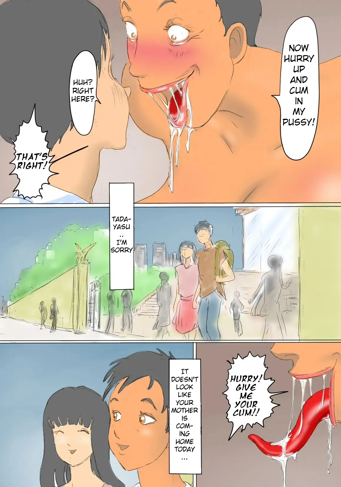 [Zenmai Kourogi] Kimie no Hashi no Shita Seikatsu [English] 44eme image