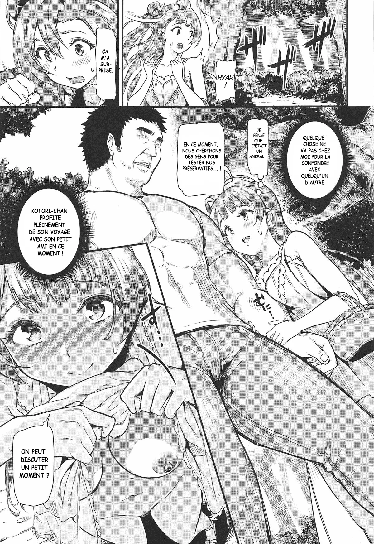 (C95) [Dai 6 Kichi (Kichirock)] Joshidaisei Minami Kotori no YariCir Jikenbo Case.4  College Girl Kotori Minami's Hookup Circle Files Case #4 (Love Live!) [French][Kiirr0] Bildnummer 10